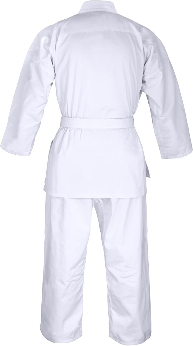 Right Punch Store Premium Karate Uniform - 8 Ounce White | Durable & Lightweight | Ideal for Karate and Taekwondo | Adult and Youth Karate Gi - Image 3